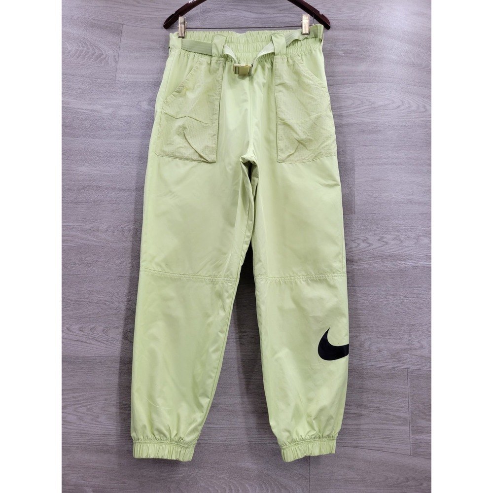 Nike Sportswear Swoosh Woven Pants Women's Limelight Green CJ3776-367 Medium